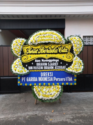 Papan Bunga Duka di Muara Tiga