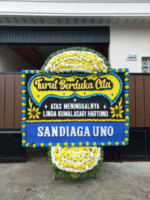 Papan Bunga Duka di Muara Tiga